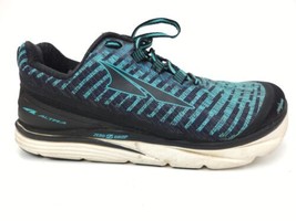 Altra Torin Knit 3.5 Black Blue Womens Size 9.5 Running Shoes AFW1837K-3 - $29.95