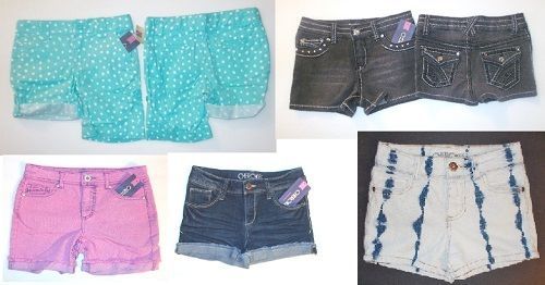 Primary image for Cherokee Girls  Shorts  Adjustable Waist Size 4-5,6-6X,7-8,10-12 NWT