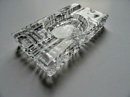 Waterford Crystal Partner Ashtray Measures 7.5&quot; L x 4.25&quot; W x 1.25&quot; H - £155.87 GBP