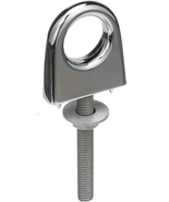 Single Shank Bow Eye for Tow Lines, 3&quot; Shank, 1&quot; Eye Diameter - $10.82