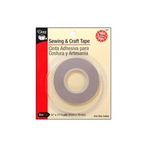 Dritz 402 Sewing and Crafting Tape, 6mm x 10.4m, 1/4-Inch X 11-1/3-Yards, Multic - £10.99 GBP