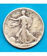 1941 Walking Liberty Half Dollar - Silver - £15.18 GBP