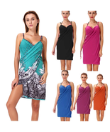 Women&#39;s Beach Dress Wrap Skirt Bikini Cover-up Shawl Wrap Skirt Plus Siz... - $16.99+