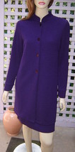 COLDWATER CREEK Violet Purple 2-Piece Stretch Sheath Dress &amp; Jacket Set ... - £23.33 GBP