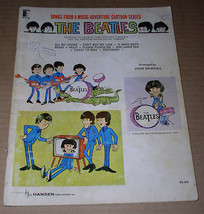 The Beatles Cartoon Series Songbook Vintage 1965 - £63.94 GBP