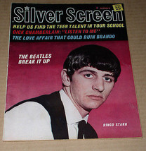 The Beatles Silver Screen Magazine Vintage 1964 Ringo Starr - $59.99