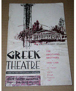 The Smothers Brothers Greek Theatre Playbill Vintage 1967 Pat Paulsen - $68.58 CAD