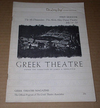 The 5th Dimension Playbill Vintage 1969 Greek Theatre Greek Theatre Magazine - £31.42 GBP