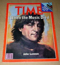 John Lennon Time Magazine Vintage 1980 Tribute Issue - £22.42 GBP