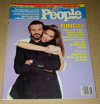 Ringo Starr People Weekly Magazine Vintage 1981 Barbara Bach - £23.13 GBP