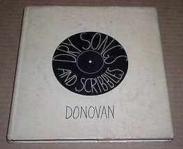 Donovan Dry Songs And Scribbles Hardbound Book Vintage 1971 First Edition - $29.99