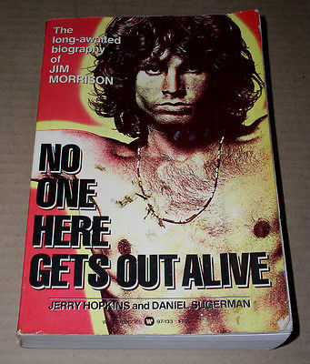 Jim Morrison No One Here Gets Out Alive Softbound Book Vintage 1980 - $14.99