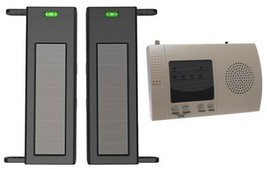 Solar Wireless Driveway &amp; Perimeter Alarm - 1B60 Kit - £192.42 GBP