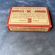 Vintage Box Of Duplex NC Junior Staples Nevaclog Machine (missing one row) - £7.41 GBP