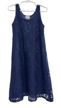 Girls Rolla Costa Blue Lace Dress, Size 7 - $9.90