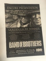 Band Of Brothers Vintage Tv Guide Print Ad Tom Hanks Damian Lewis TPA25 - £4.64 GBP