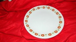 Corelle Flowers &amp; Clovers Rare Lunch / Salad 8.5 Inch Plate X 4 Free Usa Ship - £29.41 GBP