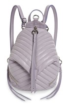 Rebecca Minkoff Quilted Convertible Julian Mini Backpack Handbag - £116.16 GBP