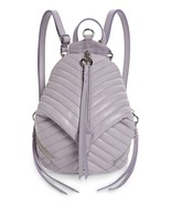 Rebecca Minkoff Quilted Convertible Julian Mini Backpack Handbag - £118.04 GBP