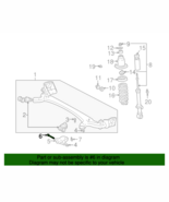 OEM Mount Bracket Mount Bolt - Toyota Prius (90105-12183)  Positions: Le... - £10.66 GBP
