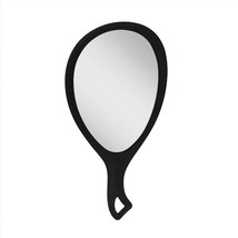 Zadro Oval Medium Hand Mirror Ergonomic Hand Mirrors With Handle Glass Mirrors - £31.03 GBP