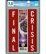 George Perez Pedigree Collection CGC 7.5 Final Crisis Legion of 3 Worlds... - $1,884.55 MXN