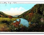 Ottauquechee Valley And Green Mountains Woodstock Vermont VT UNP WB Post... - $2.92