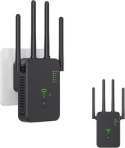 1200Mps Dual Band WiFi Extender Coverage 13 800 Square feet and 105 Devices WiFi - £74.00 GBP