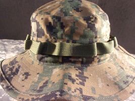 MIL-SPEC MARPAT WOODLAND  HOT WEATHER TYPE II BOONIE MADE IN USA  ALL SIZES - $30.00 CAD+