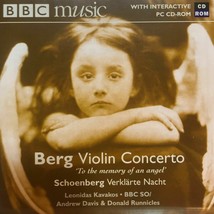 Bbc Music Cd Berg Violin Concerto &amp; Schoenberg Verklärte Nacht Vol 10 No 6 - £10.40 GBP