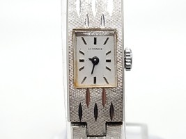 Vintage Mechanical La Marque Watch For Parts or Repair Silver Tone 12mm - $20.00