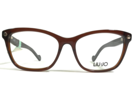 Liu Jo Eyeglasses Frames LJ2616 210 Brown Cat Eye Full Rim 52-16-135 - $46.57
