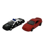 Vtg Welly Diecast Lot of 2 Chevy Caprice Police Car Anti Crime Ford Must... - $180.87 MXN