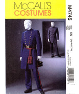 McCALL&#39;S 4745 CIVIL WAR UNIFORM COAT TROUSERS MEN&#39;S XL-XXL-XXXL New - $106.68 CAD