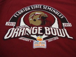 NCAA Florida State Seminoles College University Football Fan 2013 Game T Shirt M - $17.17