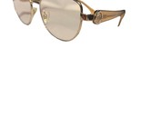 Vintage Versace Rose Gold Eyeglass Frames Mod 1246 B With LENSES - £57.38 GBP