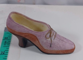 pink heel shoe miniature resin 40&#39;s style - £4.64 GBP