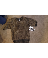 VTG NEW Deadstock 1970&#39;s 80&#39;s Women&#39;s Pierre Cardin Blouse Brown Gold Me... - $1,393.27 MXN