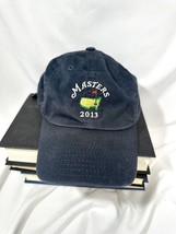 MASTERS 2013 Golf Embroidered Baseball Hat Cotton Twill Cap Navy Blue St... - $15.90