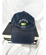 MASTERS 2013 Golf Embroidered Baseball Hat Cotton Twill Cap Navy Blue St... - $15.90