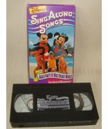 Sing Along Songs - Mickeys Fun Songs: Beach Party at Walt Disney World (VHS) - £7.88 GBP
