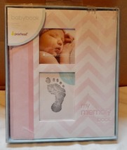 Pearhead My Memory Baby Book Pink 10 1/2&quot; x 9&quot; NIB Record Book Ink Pad 265M - $399.57 MXN