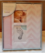 Pearhead My Memory Baby Book Pink 10 1/2&quot; x 9&quot; NIB Record Book Ink Pad 265M - £16.41 GBP