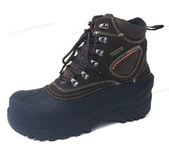 Brand New Mens Winter Boots Snow Leather Thermolite Waterproof Hiking Sh... - $34.72 CAD+