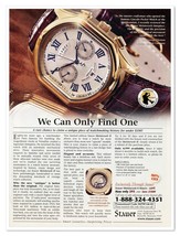 Stauer Meisterzeit II Automatic Watch 2010 Full-Page Print Magazine Jewelry Ad - £7.63 GBP
