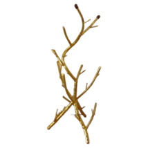 BNIB Summer and Rose Brass Plated Willow Jewelry Display Tree Organizer - £16.63 GBP