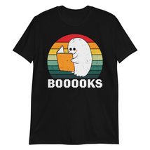 PersonalizedBee Booooks Cute Halloween Ghost T-Shirt Costume Reading Books Funny - £15.71 GBP+