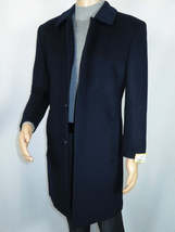 Men's CASILA Turkey Top Winter Coat Wool, Cashmere Blend 403230-15 Navy image 4