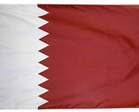 Qatar - 3'X5' Nylon Flag - Nylon, 3' x 5', Without Fringe, Grommets - $64.80