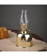2 Pack Of Amanigo Kerosene Lamp Lantern- 7.28 in Glass Oil Table Lights ... - £21.26 GBP